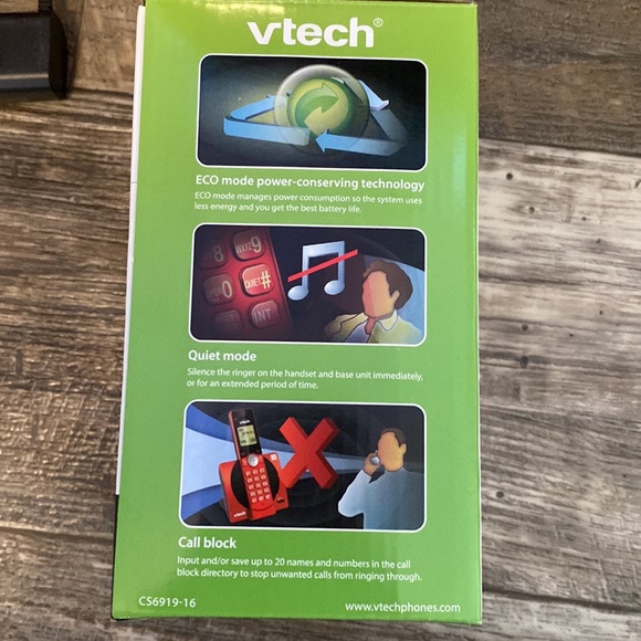 Vetech Cordless Phone System with Caller ID/ Call Waiting - Picture 5 of 7